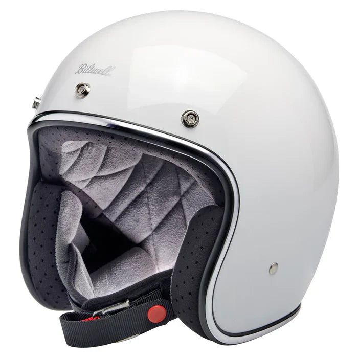 bonanza motorcycle helmet Biltwell 1001-590-203 Competition Orange Md Enjoy the crisp feeling of the wind in your face as you speed down the open road Gloss White Bonanza Beachman
