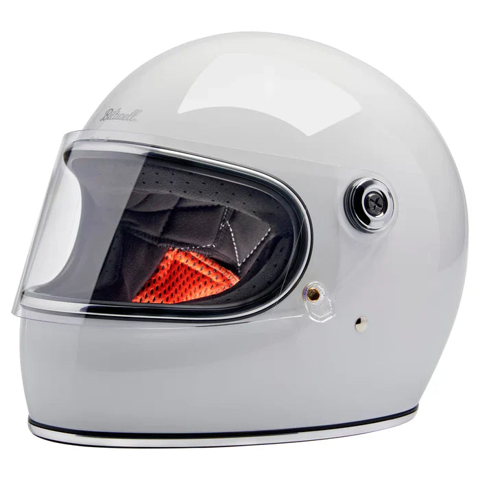 antique motorcycle helmet gringo Gloss White Gringo S – Beachman America