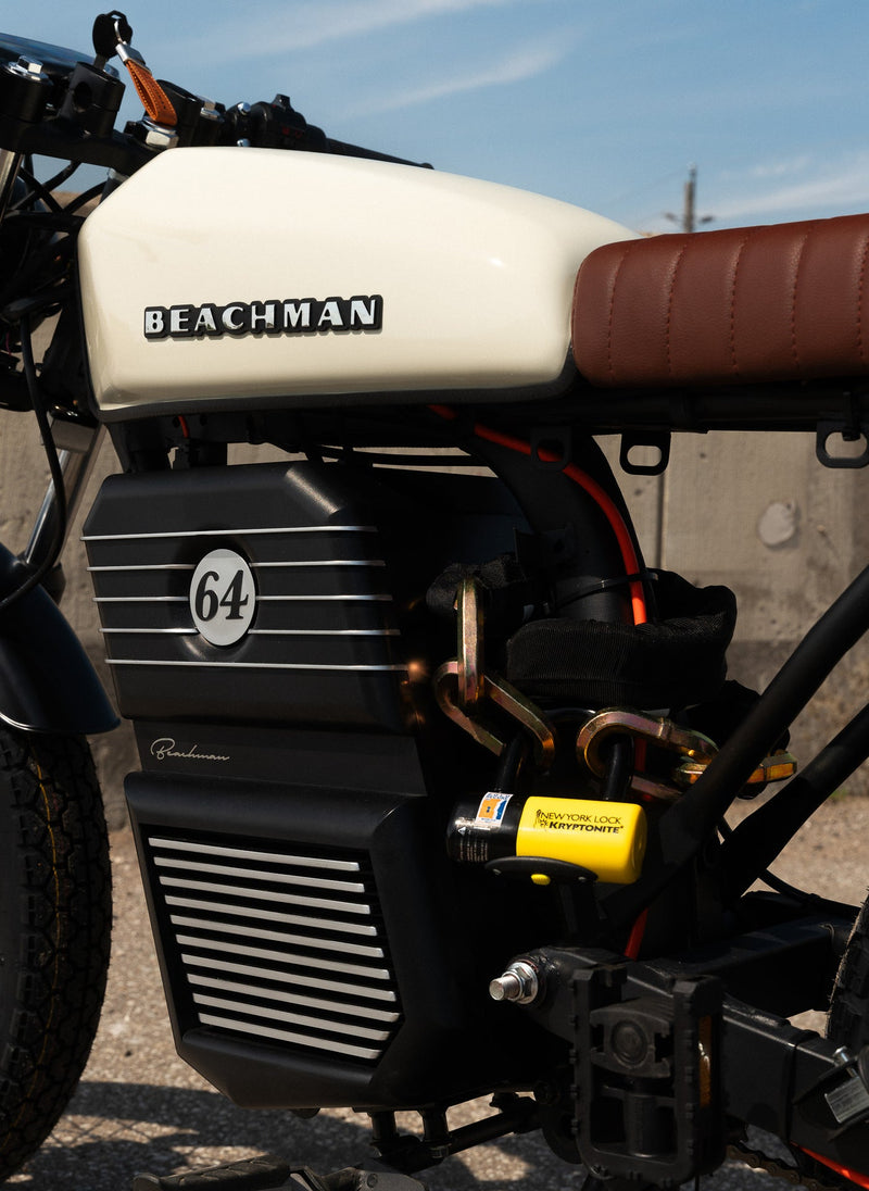 Beachman 64 E-Bike vintage cafe racer style